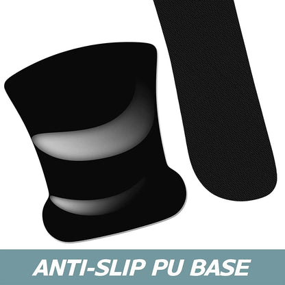 Mouse Pad Wrist Support Keyboard Wrist Rest Pad Ergonomic Mousepad Non-Slip Memory Foam Keyboard Pad Easy Typing Pain Relief Perfect for PC Laptop Gaming Office,Palm Texture